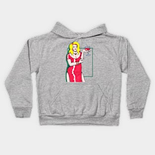 Lady In Red Kids Hoodie